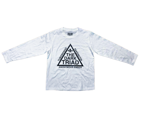 Лонгслив DARK TRIAD белый